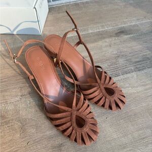 J. Crew Women's Brown Strappy Sandals size 7